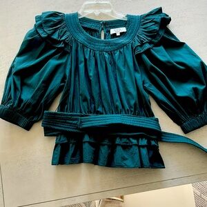 Sea NY peplum top